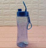 Safari Icon 750ml  Transparent Plastic Water Bottle ( Random COLORS Will Be Sent )