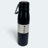Fashion Stainless Steel 500ml Water Bottle Hot & Cool With Straw( Random Colors Will Be Sent )