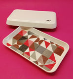 Printed Small-Size Melamine 9 X 5.5 inches Serving Tray