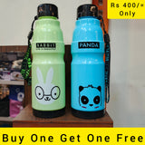 Buy One Get One Free Beli Commando 500ml Plastic Water Bottle 2pcs Deal ( Random Colors Will Be Sent)