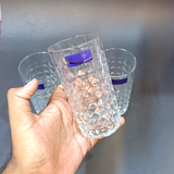 Delisoga DSY2027 Pack Of 6pcs 280ml Glass Tumbler Set