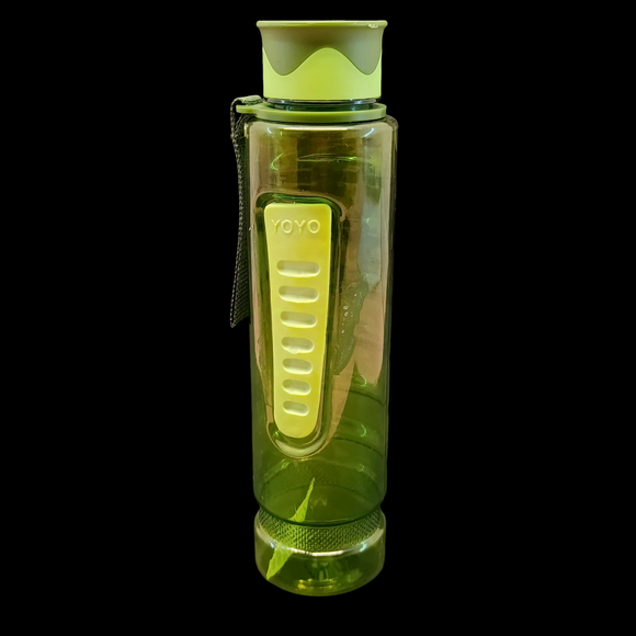 Safari Smart 525ml yoyo Transparent Slim Style Plastic Water Bottle (Random Color Will Be Sent)