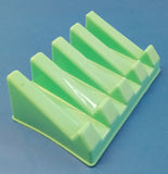 Stylish Plastic Soap Dish Can Also Be Mounted On Wall (Random Colors Will Be Sent)