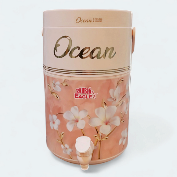 Ocean Rahber Ice Cool 4.55 liter Plastic Water Cooler (Random Colour Will be Sent)