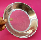 Stainless steel Round Medium-Size Flour Strainer Channi