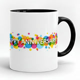 Happy Anniversary Printed High Quality Premium Ceramic 250ml Mug
