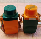 Appollo Hunter Kids Plastic 750ml School Water Cooler & Thermos With Straw ( Random Colors Will Be Sent )