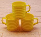 Pack Of 3pcs Capital 250ml Plastic Mug