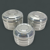 Pack Of 3pcs 800ml 700ml 500ml Stainless Steel Food Storage Bowl Set