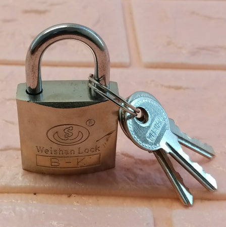 Weishan Metal 50mm Large-Size Lock With ( 3-Keys )