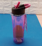 Safari Royal 750ml  Transparent Plastic Water Bottle ( Random COLORS Will Be Sent )