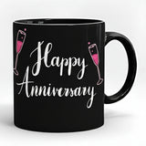 Happy Anniversary Printed High Quality Premium Ceramic 250ml Mug