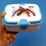 Bright Click Kids' School Plastic Tiffin & Lunch-Box ( Random Colors Will Be Sent)