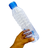 Surprise Pack Of 4pcs Plastic 1-Litre Fridge Water Bottle ( Random Colors Will Be Sent )