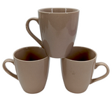 Pack Of 6pcs Daily Use Medium-Size Ceramic OFF-White Cups Set