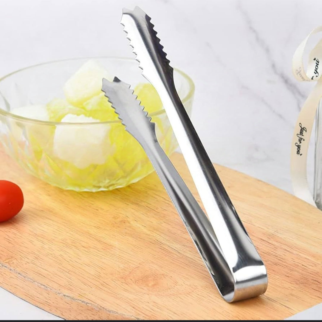 Stainless Steel Small-Size Salad & Pasta Tong or Chamta