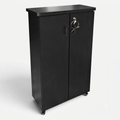 Movable Wheels Storage Cupboard Rack With Removable Adjustable Shelves