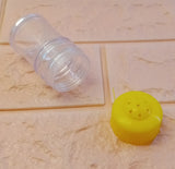 Pack Of 2pcs Plastic Salt & Pepper Shaker Bottle Jar Set