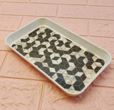 Printed Small-Size Melamine 9 X 5.5 inches Serving Tray