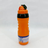 Rock Star Spring Thermic 600ml Plastic Water Bottle With Straw ( Random Colors Will Be Sent)