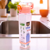 Horizon 900ml plastic Transparent Water Bottle ( Random COLORS Will Be Sent )