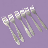 Pack Of 6PCS Stainless Steel Forks Set