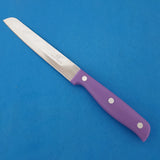 Stainless Steel 8.5 inches Kitchen Knife With Plastic Handle