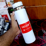Vacuum Sports Fashion Stainless Steel 1-Litre Water Bottle Hot & Cool ( Random Colors Will Be Sent )