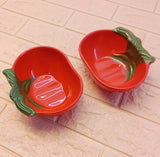 Tomato Shape Small-Size Melamine Plastic Sauces & Salad Serving Bowl