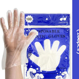 Pack Of 100pcs Multi-Purpose Disposable Plastic Hand Glove