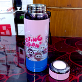 Sports Stainless Steel 800ml Water Bottle Hot & Cool ( Random Colors Will Be Sent)
