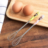 Stainless Steel Mini Egg Coffee Beater Mixer (Random Colors Will be sent)