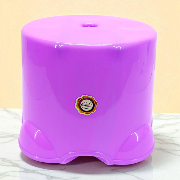Millat Joy Plastic Bath Multi Purpose Stool ( Random Colors Will Be Sent)