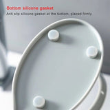 Suction Sticky Basin Side Acrylic Plastic Soap Dish ( Brown & Grey Color Will Be Sent )
