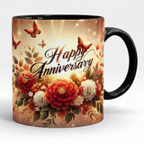 Happy Anniversary Printed High Quality Premium Ceramic 250ml Mug
