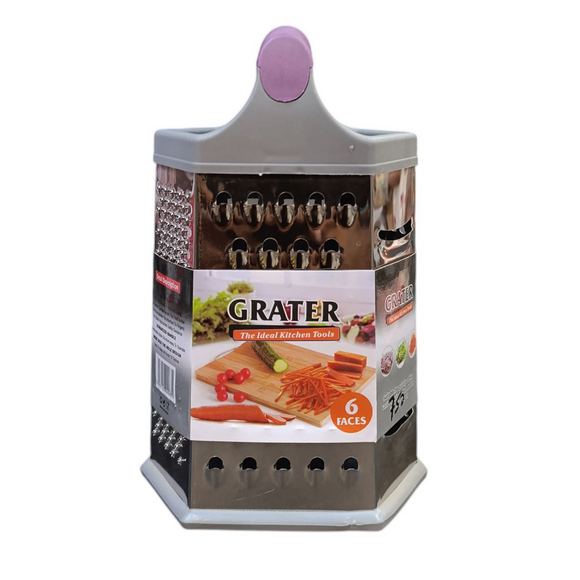 Multi-Purpose 6-Sided Vegetables & Cheese Greater Stainless Steel Super Sharp Blades