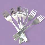 Pack Of 6PCS Stainless Steel Forks Set