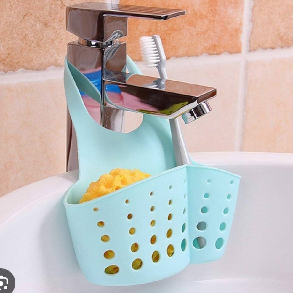 Hanging Drain Holder Sink Basket For Bathroom or Kitchen