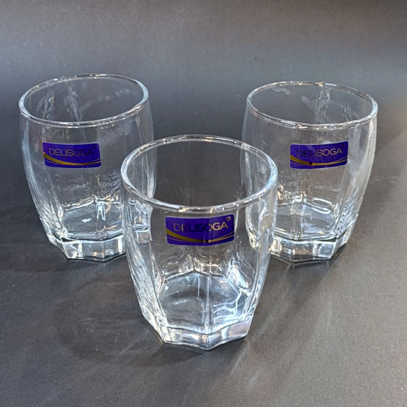 Delisoga JS3101-3 Pack Of 6pcs 280ml Glass Tumbler Set