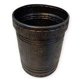 Black Coloured X-Large-Size Plastic Dustbin(No-6)
