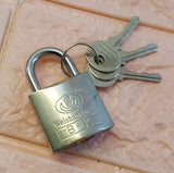 Weishan Metal 32mm Medium-Size Lock With ( 3-Keys )