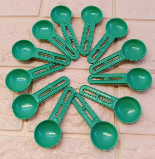 Pack Of 12pcs Small-Size Plastic Spice Spoon For Jars
