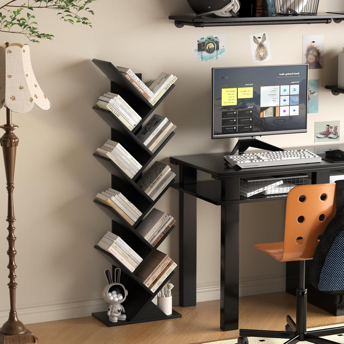 Tree Shape Home Decor Book Rack