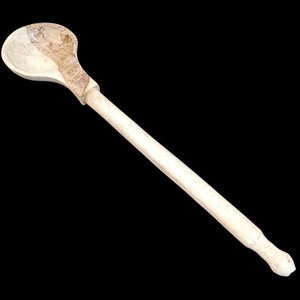 Wooden Spoon Round Shape Dohi Small Size