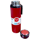 Sports Fashion Stainless Steel 1-Litre Water Bottle Hot & Cool ( Random Colors Will Be Sent )