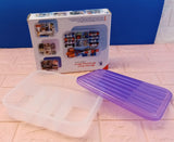 Multi-Pro Sewing, Jewelery & Medicine 7-Grid Organizer Plastic Box
