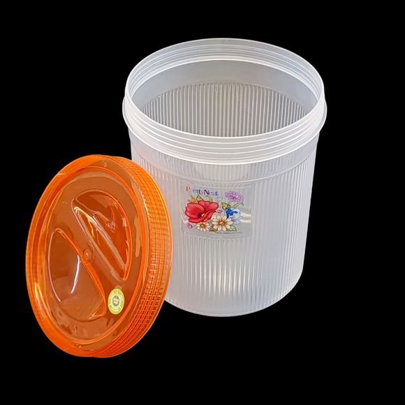 Pretty Neat 500ml plastic Multi-Purpose Storage Jar (Random Colors Will be sent)