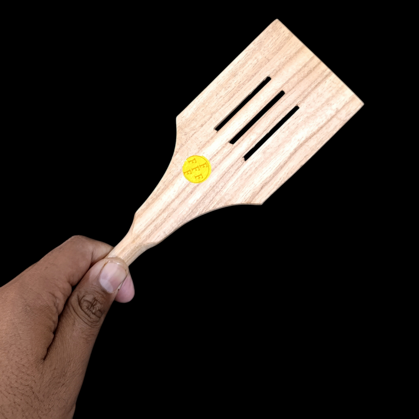 Wooden Spatula Flat Shape Medium Size Spoon