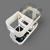Smart Brush & Multi-Purpose Cutlery Remote Cosmetics Stationary Holder Organizer