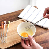 Stainless Steel Mini Egg Coffee Beater Mixer (Random Colors Will be sent)